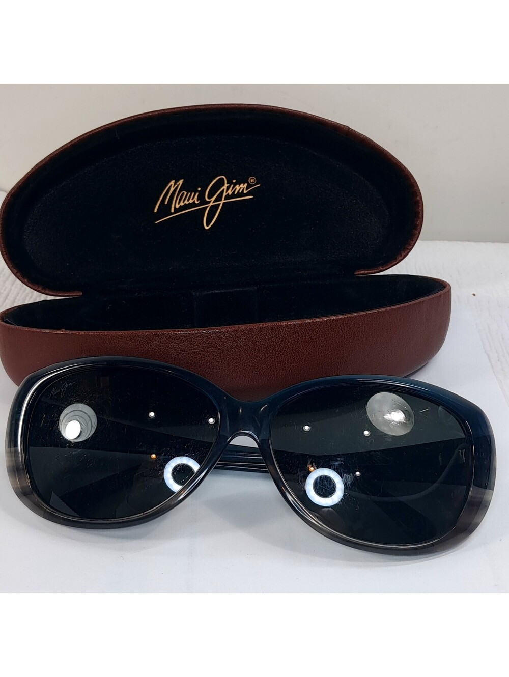 Maui Jim Eyeglasses Frame teal grey MJ 290-03C PIKAKE ME-SG 61 15 135 w/ case